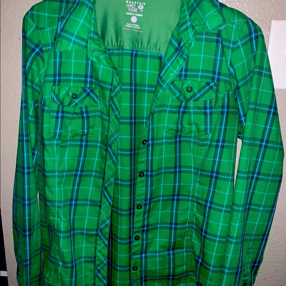 Mountain Hardwear Flannel Shirt size 6